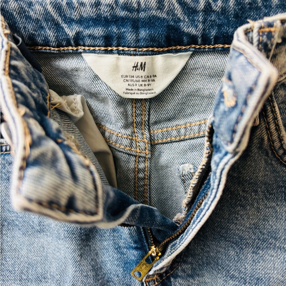 H&M Kids | Slit Denim Maxi Skirt - Picture 4 of 7